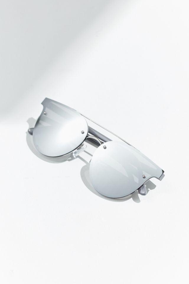 Rimless Brow Bar Sunglasses #4