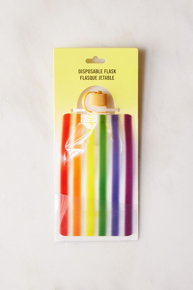 Rainbow Disposable Flask #1