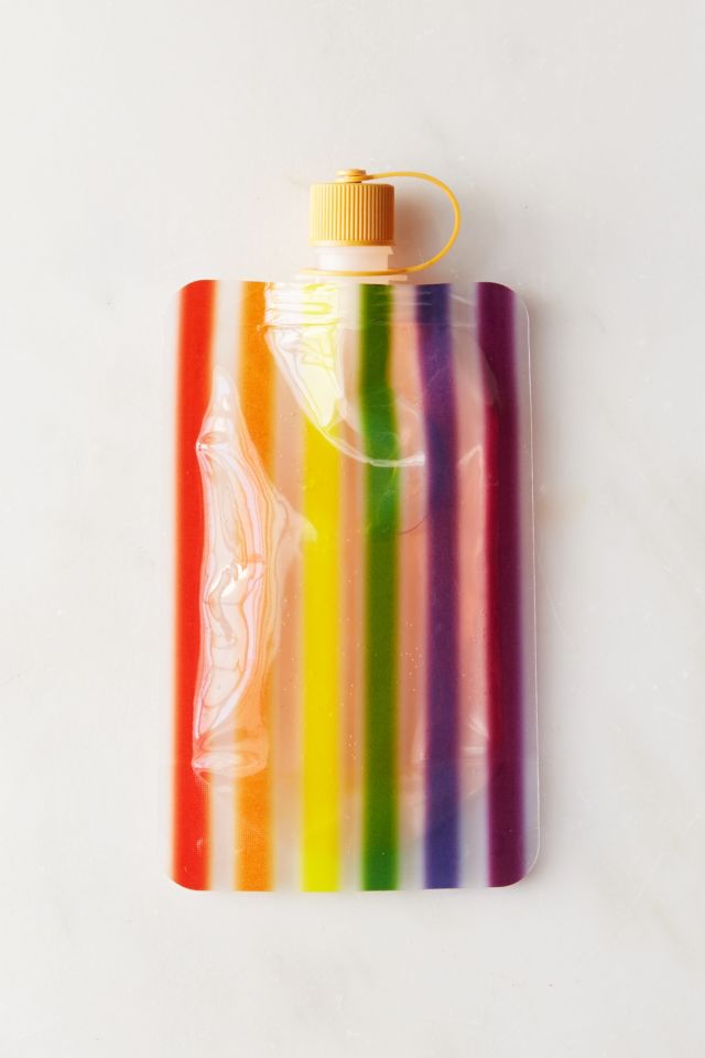 Rainbow Disposable Flask #2