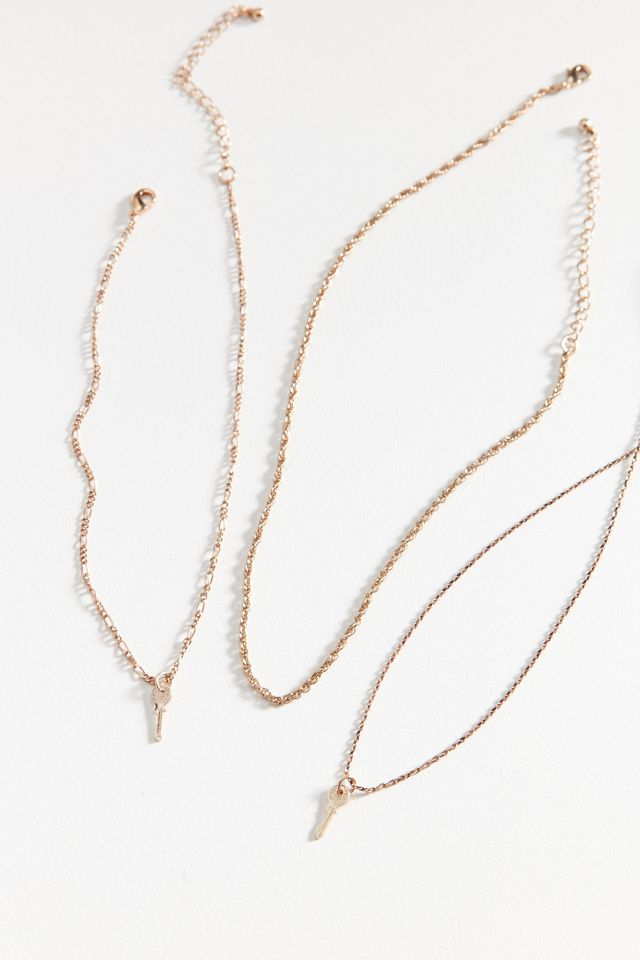 Avery Layering Chain Necklace Set #3