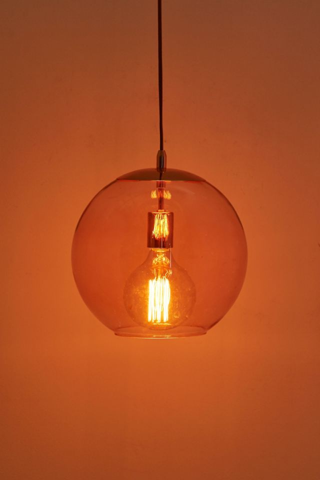 Emelle Glass Globe Pendant Light #2