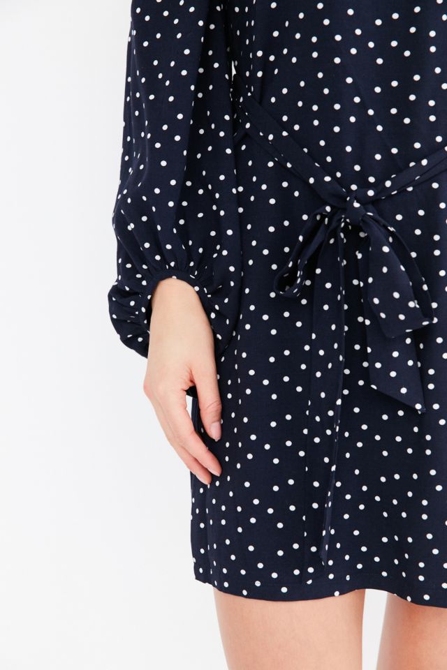 Bardot Off-The-Shoulder Balloon-Sleeve Dress #5