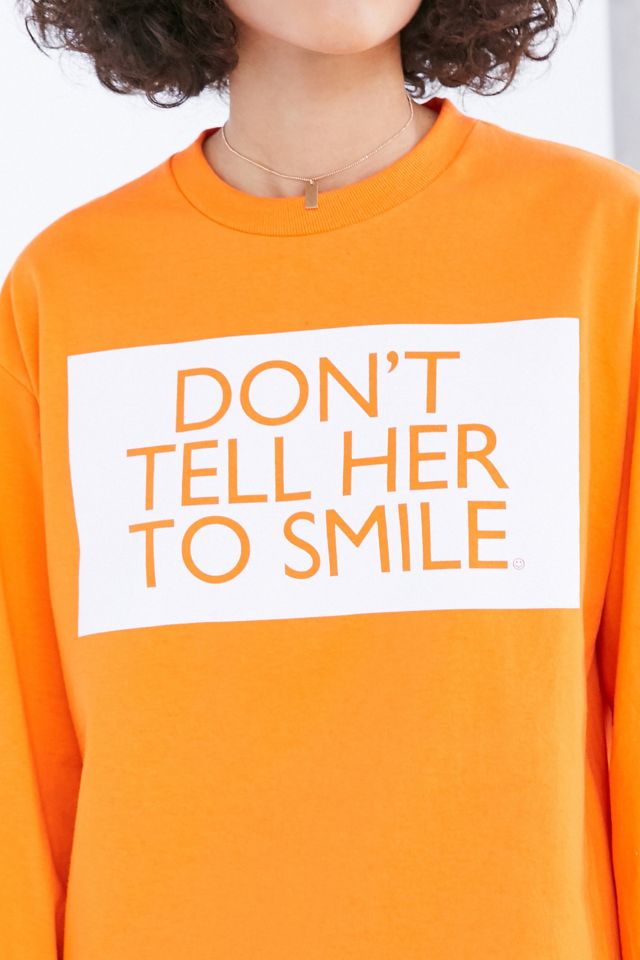 Silence + Noise Don't Tell Her To Smile Tee #5