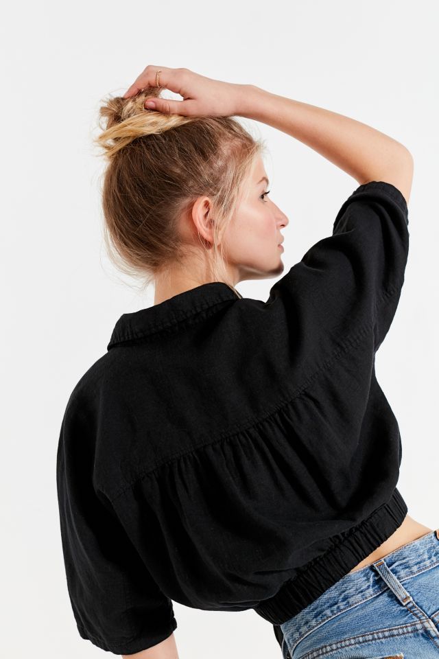 BDG Jena Tie-Front Blouse #2