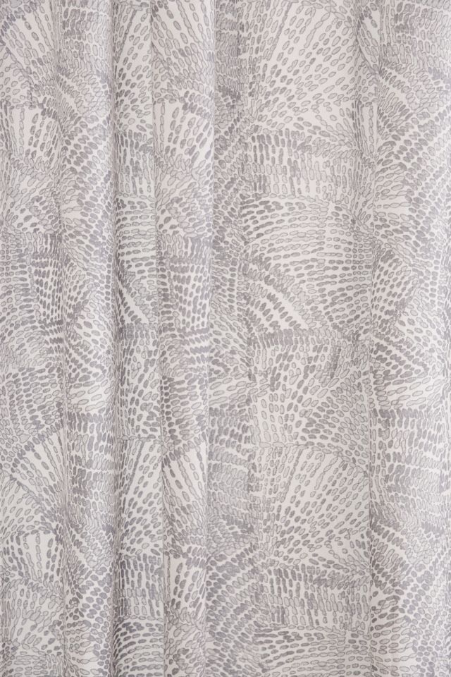 Rideau de douche à motif géométrique à pois #2