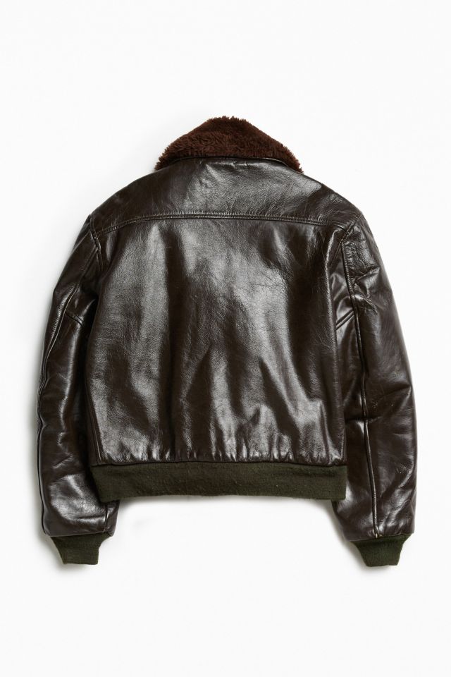 Vintage Golden Fleece Leather Jacket #1