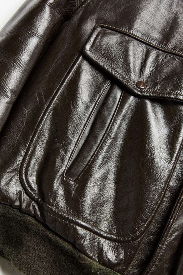 Vintage Golden Fleece Leather Jacket #2