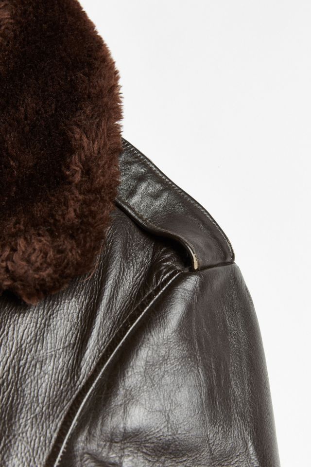 Vintage Golden Fleece Leather Jacket #3