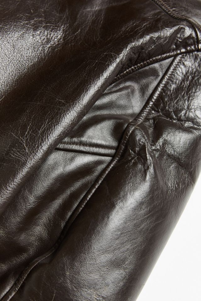 Vintage Golden Fleece Leather Jacket #4