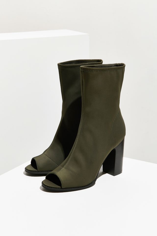 Peep Toe Glove Boot #1
