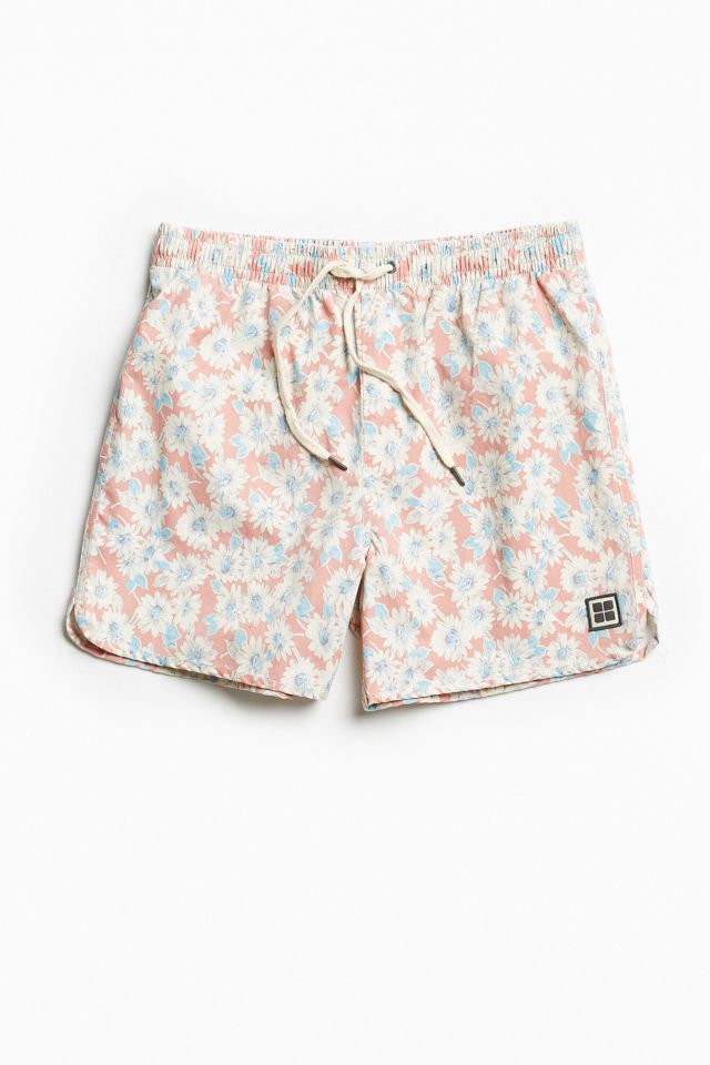 Insight Acid Floral Swim Trunk #1