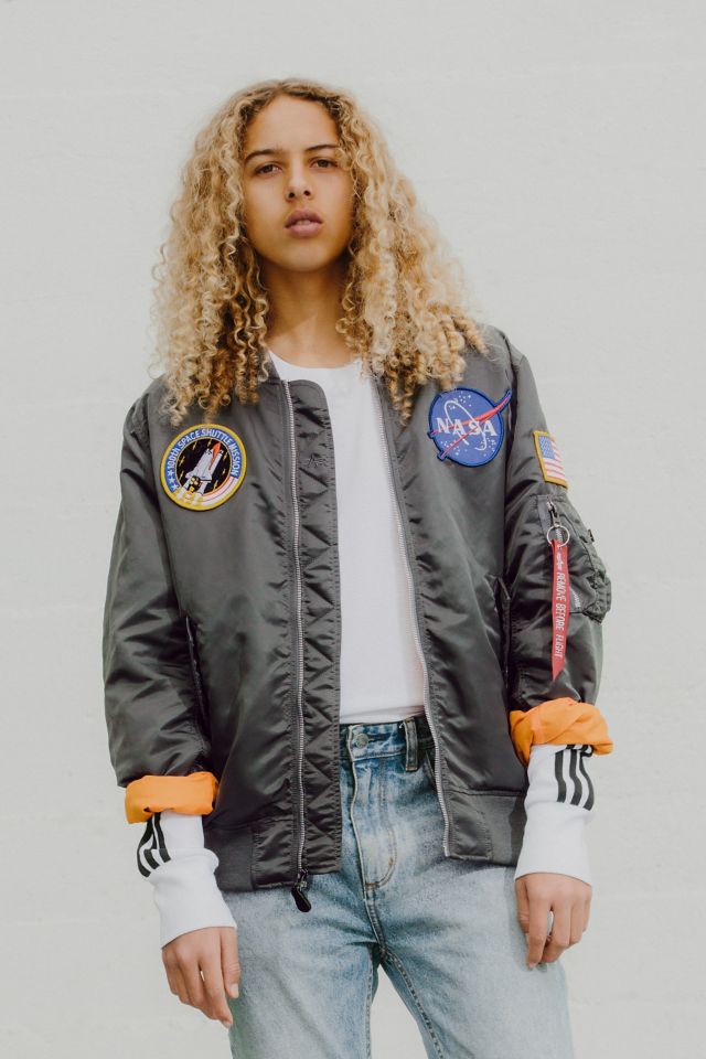 Nasa flight on sale jacket alpha industries