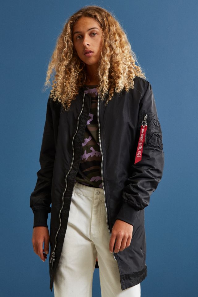Alpha Industries L-2B Long Bomber Jacket #1