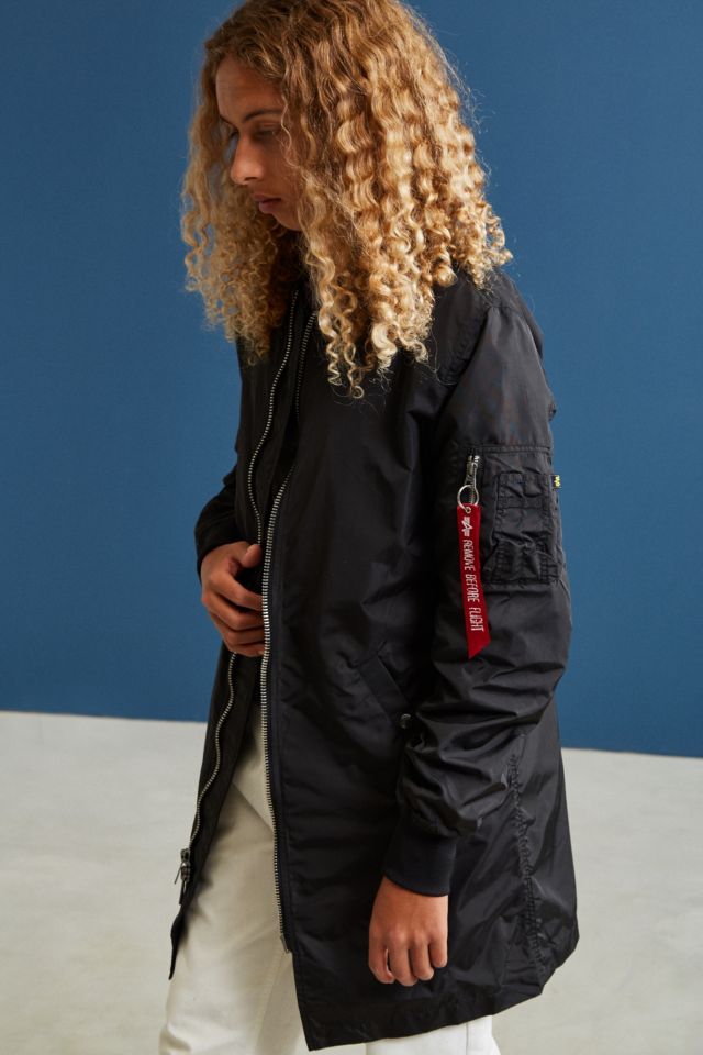 Alpha Industries L-2B Long Bomber Jacket #2