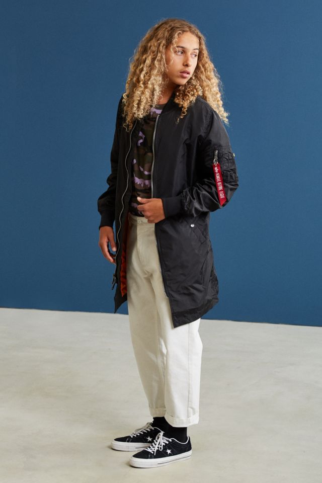 Alpha Industries L-2B Long Bomber Jacket #5