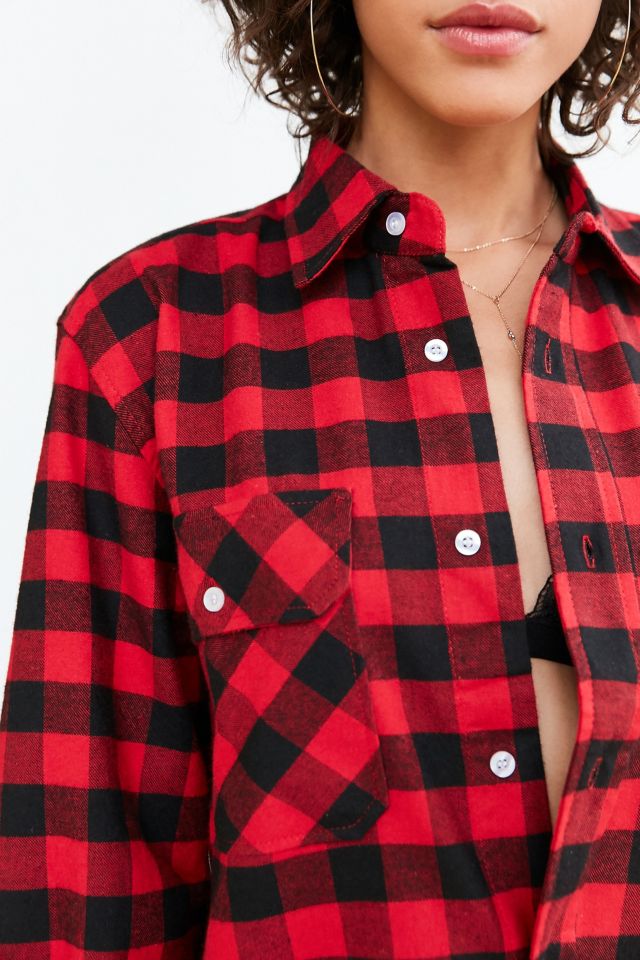 Beyonce red flannel shirt hotsell