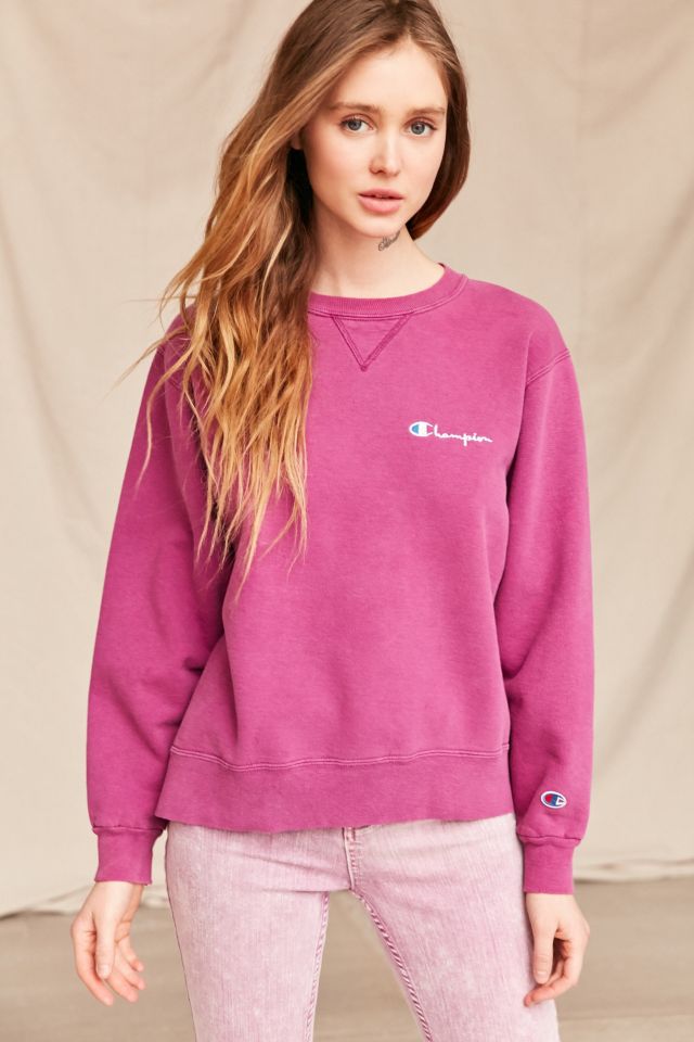 Sweatshirt Champion vintage prune #1
