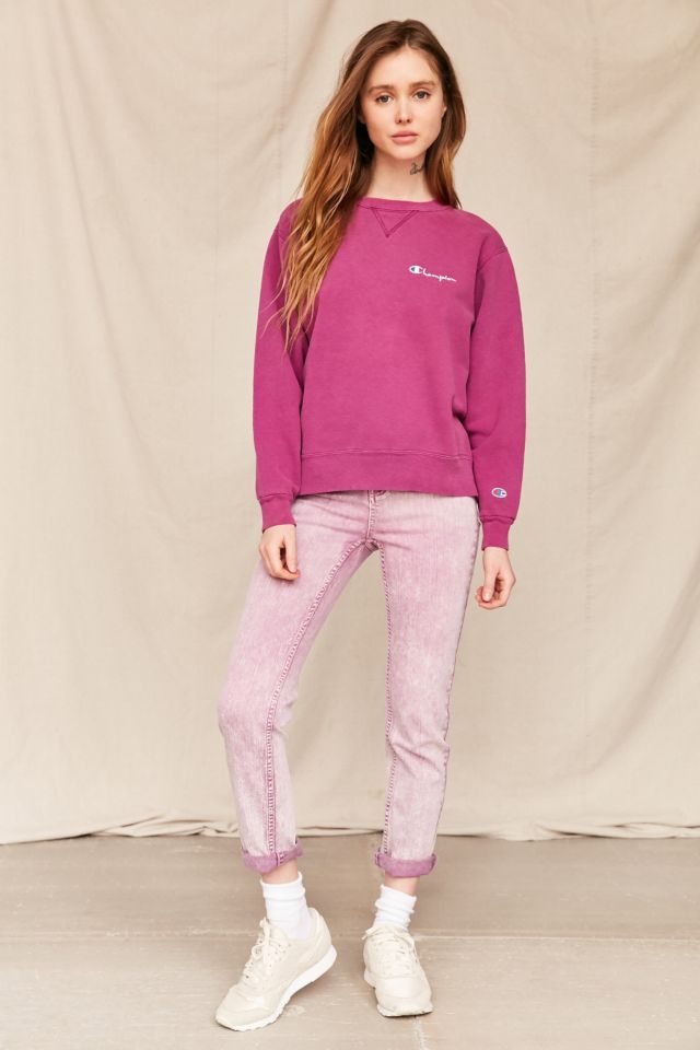 Sweatshirt Champion vintage prune #4