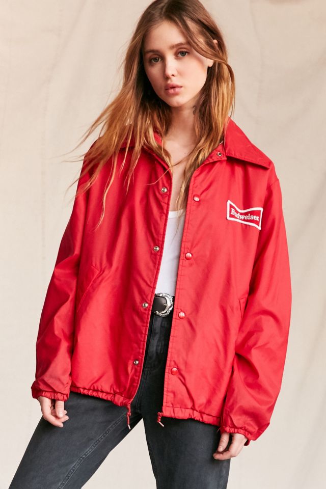 Vintage Budweiser Coach Jacket | Urban Outfitters