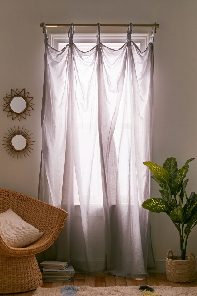 Knotted Cotton Window Curtain #1