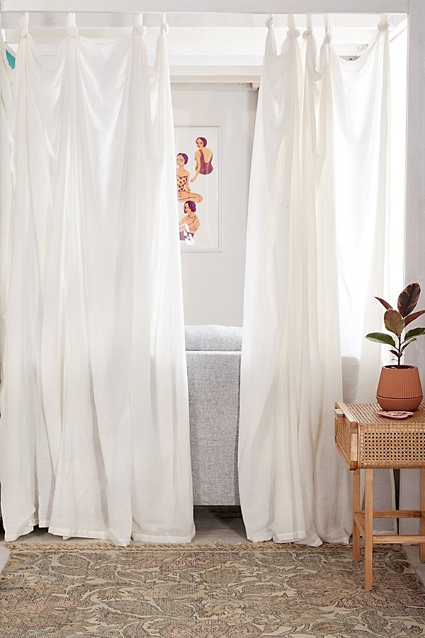 Urban Outfitters Knotted Window Curtain