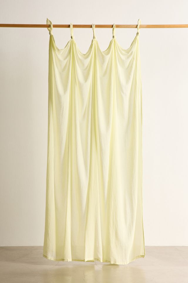UrbanOutfitters♡新品コットンカーテン２枚 Knotted Window Curtain | Urban Outfitters