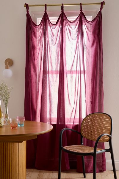 Knotted Window Curtain
