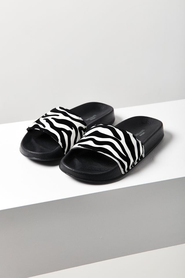Zebra Print Slide | Urban Outfitters