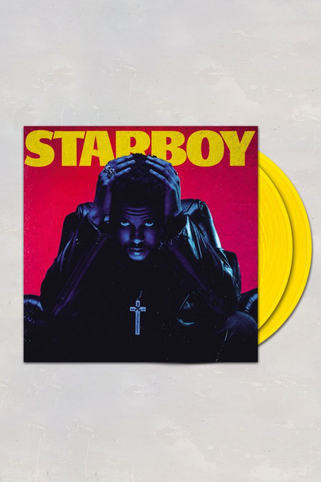 THE WEEKND: STARBOY VINYL RECORD - Yellow