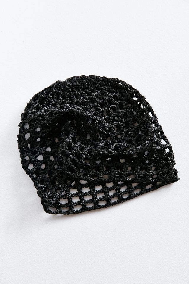 Mesh Crochet Beanie #3