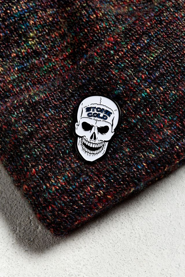 Stone Cold Steve Austin Skull Pin | Urban Outfitters