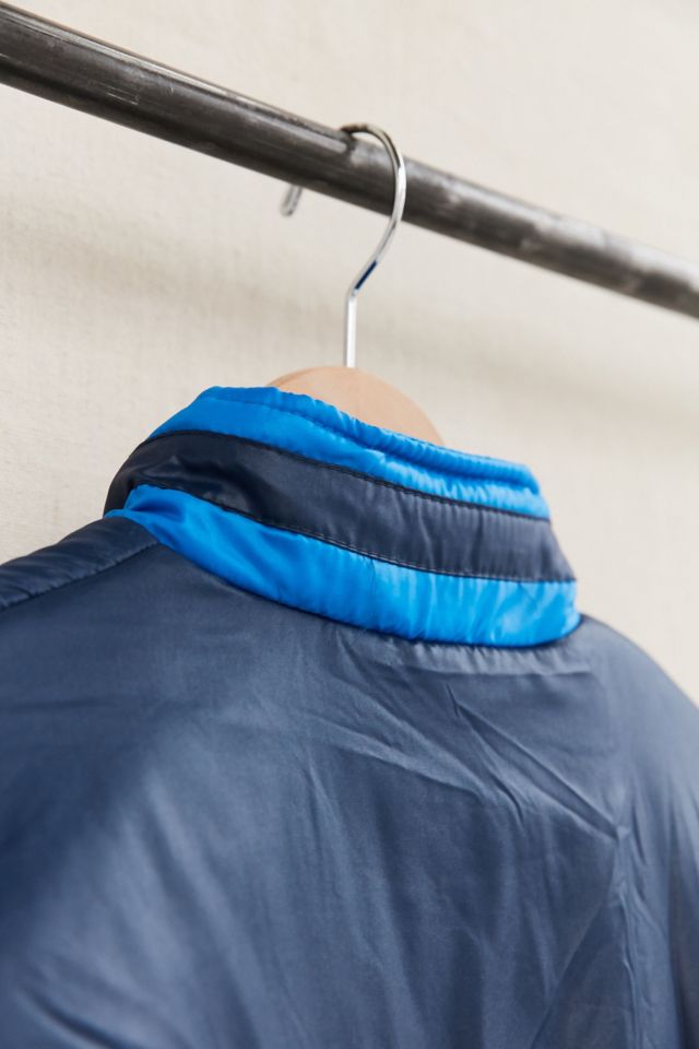 Vintage Rainbow Blue Puffer Jacket #3