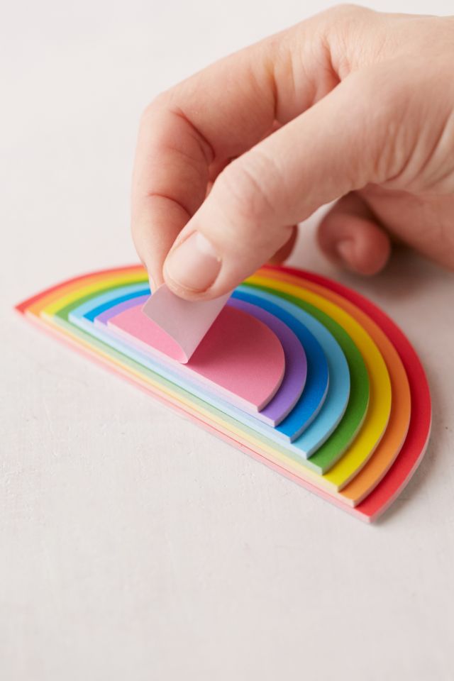 Mustard Gifts Rainbow Desk Notepad #1
