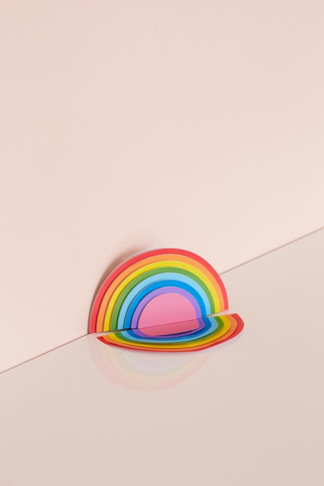 Mustard Gifts Rainbow Desk Notepad #3