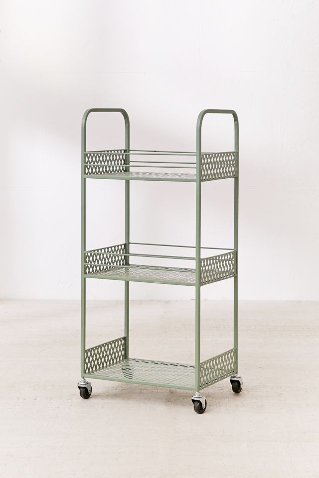 Langley Metal Rolling Storage Cart #2