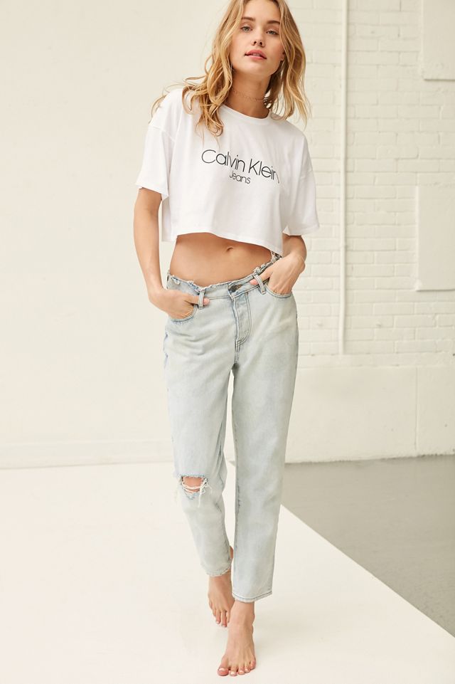 Calvin Klein Cropped Tee #2