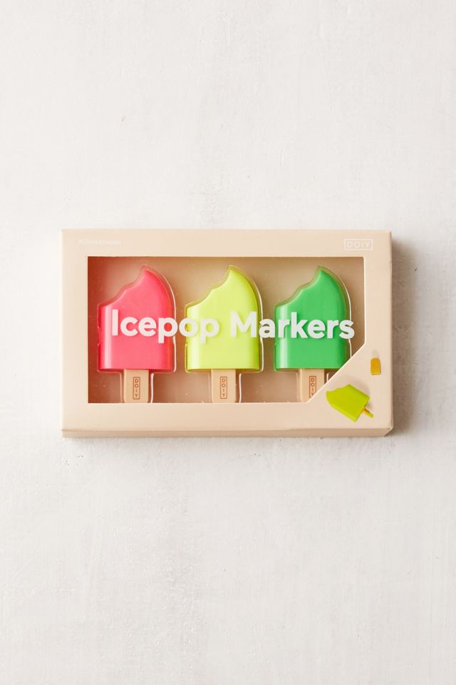 Popsicle Mini Highlighter Marker Set #3