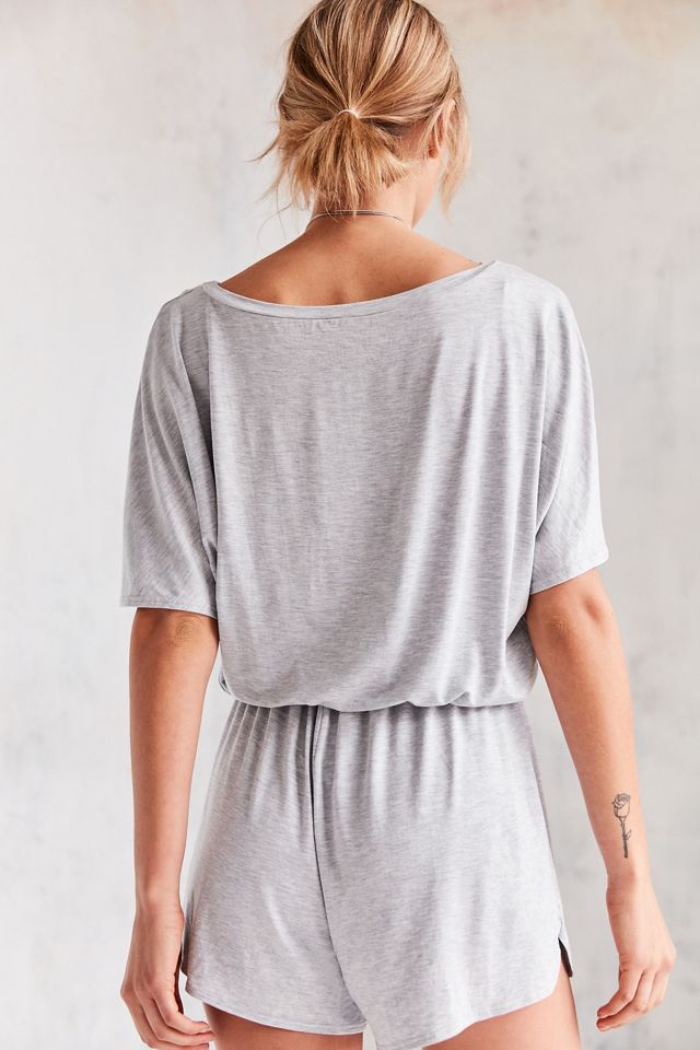 Silence + Noise Slouchy Tee Romper #1