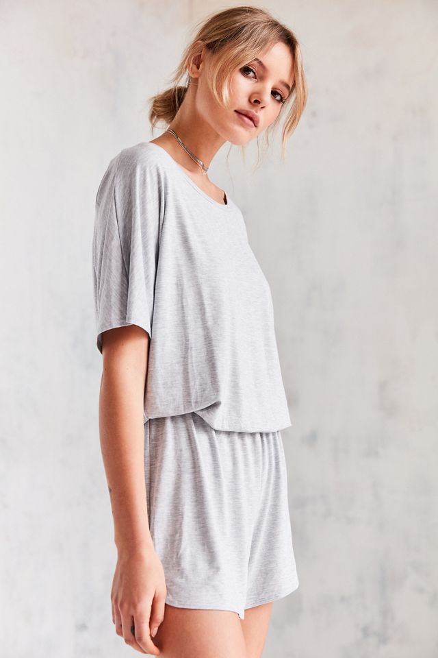 Silence + Noise Slouchy Tee Romper #5
