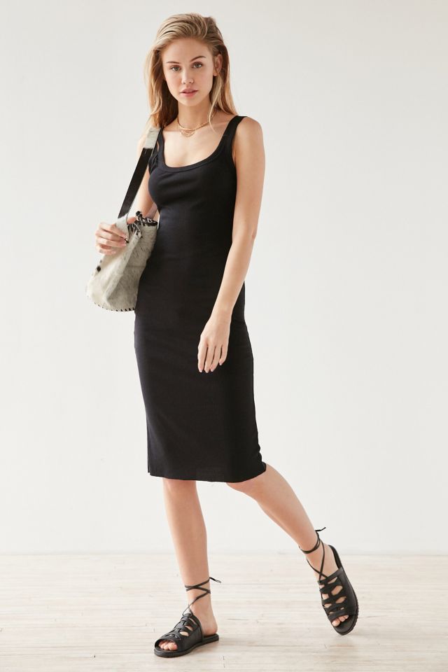 BDG Split Strap Bodycon Midi Dress #4