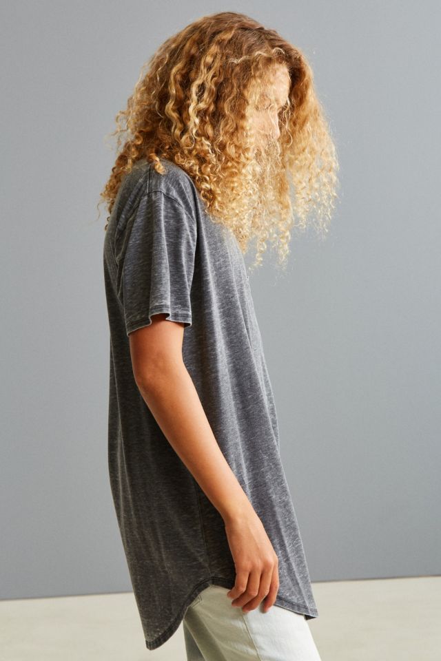 UO Burnout Long Loose Pocket Tee #3