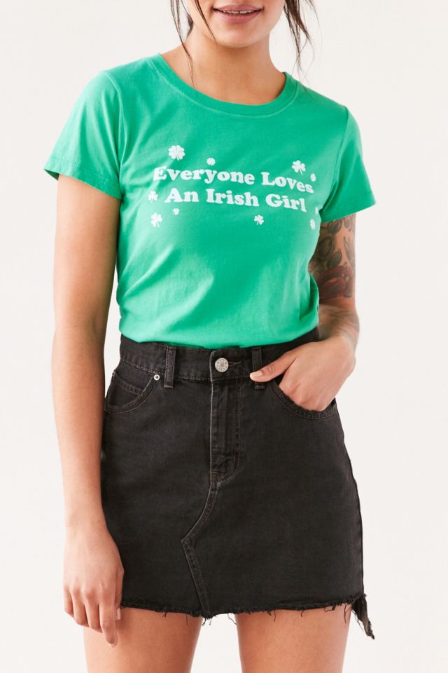 T-shirt Everyone Loves An Irish Girl Truly Madly Deeply #5