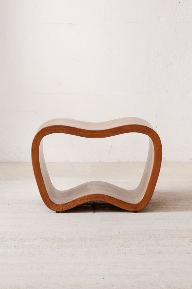 Warped Wood Stool #1