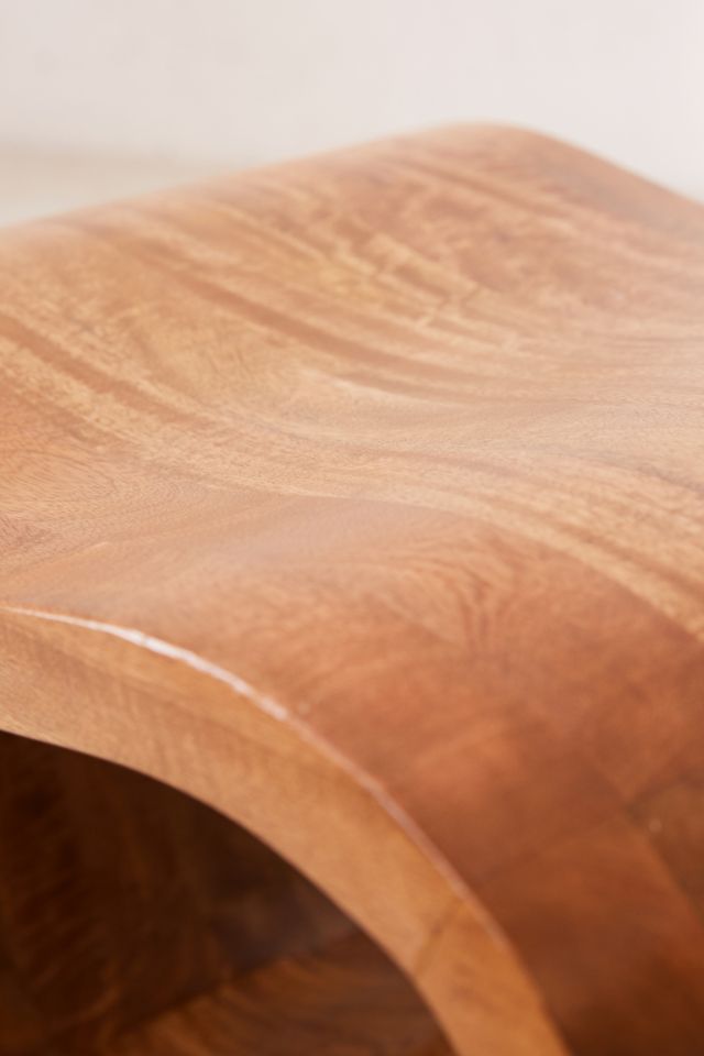 Warped Wood Stool #5