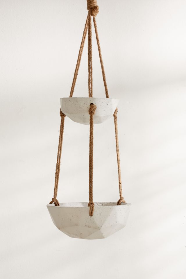 Ellis Double Hanging Planter #1