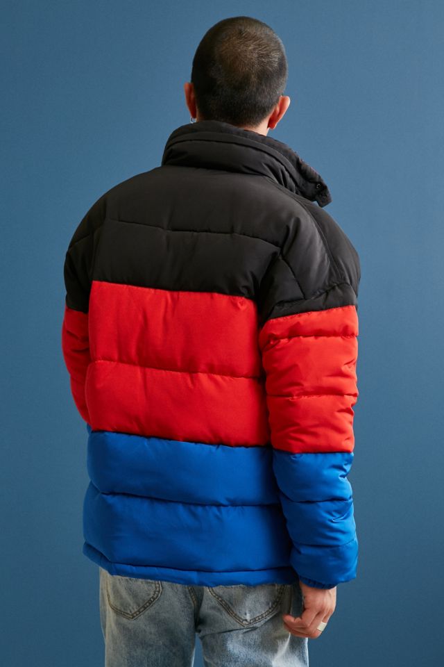 UO Striped Puffer Jacket #4
