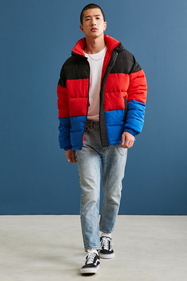 UO Striped Puffer Jacket #5