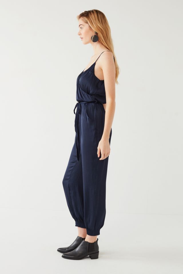Bardot Paloma Satin Surplice Jumpsuit #2