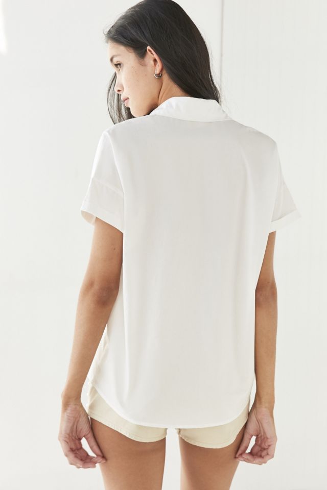 Silence + Noise Popover Collared Blouse #4