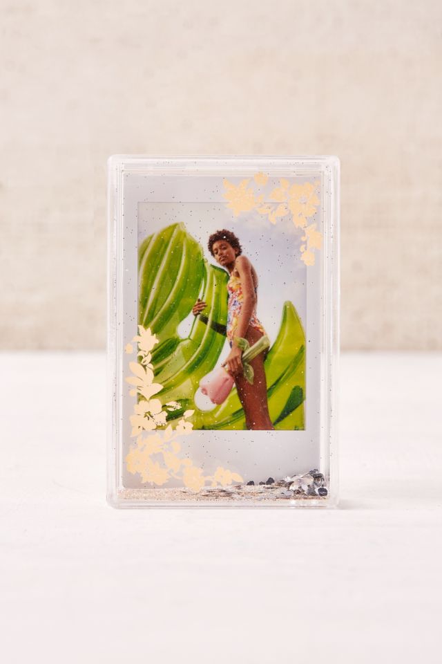 Mini Instax Floral Glitter Picture Frame #1